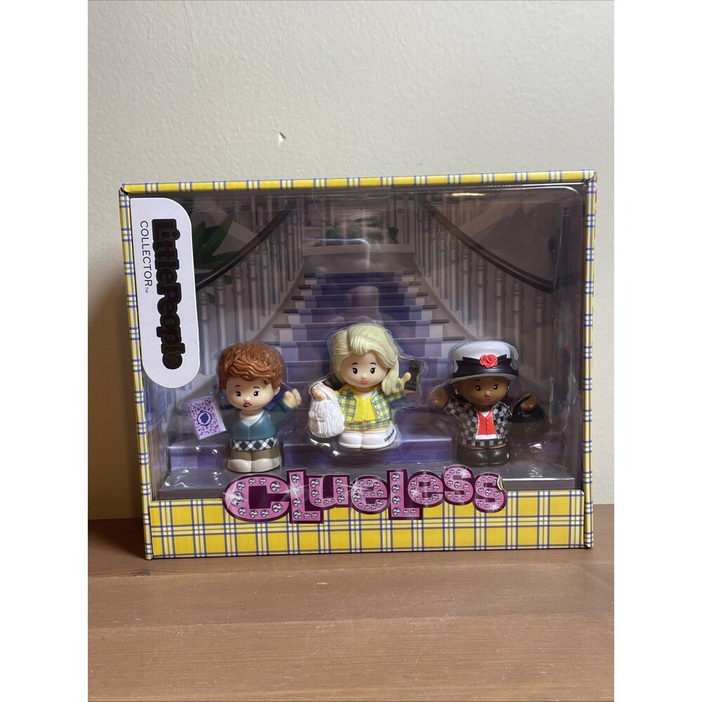 NEW Clueless Movie Figures COLLECTOR Set in Decorative Window Box New In Box